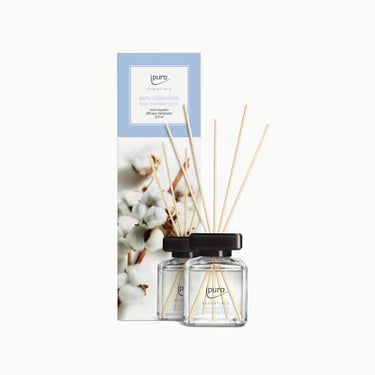 ipuro - refreshing ipuro cotton fields room fragrance - subtle room freshener with powdery vanilla notes - stylish air freshener in the home for a puristic fragrance experience 200 ml on sale